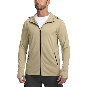 Mens UPF 50 Light Jacket