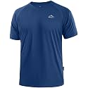 Men's UPF 50+ Sun Protection Swim Rash Guard Quick Dry Water Beach Shirts