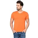Men39s V Neck Half Sleeve Cotton Blend