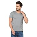 Men39s V Neck Half Sleeve Cotton Blend