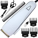Men's Waterproof Professional Big Corded Beard Mustache Hair Trimmer High Power Hair Clipper Electric Razor Multicolor (0.8mm to 12mm Trimming Range) (3 Year Warranty) 171