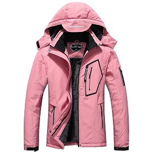 men39s waterproof ski jacket warm winter snow coat hooded raincoat