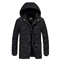 Men39s Winter Thicken Coat Casual Military Parka