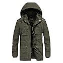 Men39s Winter Thicken Coat Casual Military Parka