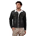 Men39s Winter Wear Faux Fur Denim Jacket
