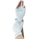 Men's Women's SPF Fingerless Gloves Mittens Sun Protection Unisex Driving Gloves UPF 50+ With Silicone Gel