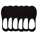 Men'S And Women'S Cotton Low Cut Loafer Socks | No -Show| Anti Slip Silicon Grip (BLACK)