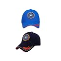 Men's and Women's India Cricket Cap Original Quality Head Caps for Men Unisex Mens Cap Buckle Men for All Sports Cricket Caps for Men Women Fans Sports Caps