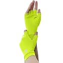 Men's Women's SPF Fingerless Gloves Mittens Sun Protection Unisex Driving Gloves UPF 50+ With Silicone Gel