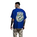 Men39s Zodiac Sign Printed Oversized Cotton T-Shirt