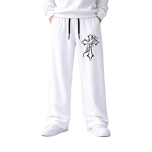 Men Baggy Regular Fit Track Pants