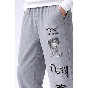Men Baggy Regular Fit Track Pants