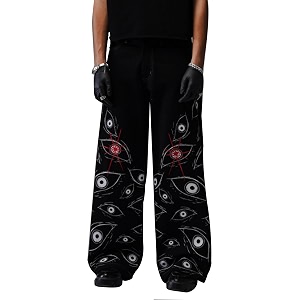 Men Baggy Regular Fit Track Pants