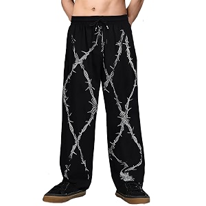 Men Baggy Regular Fit Track Pants