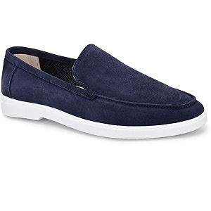 Men Classic Suede Leather Loafers - Cushioned