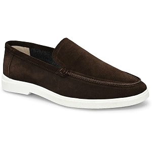 Men Classic Suede Leather Loafers - Cushioned