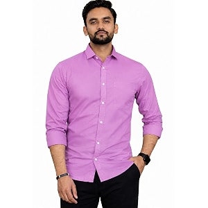 Men Cotton Blend Full Sleeve Shirt for