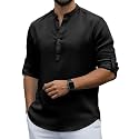 Men Cotton Blend Mandarin Collar Casual Kurta