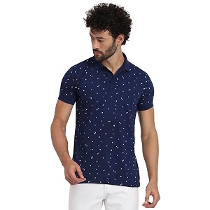 Men Cotton Half Sleeves Regular FIT Polo