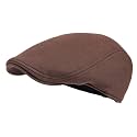 FEINION Men Cotton Newsboy Cap Soft Fit Cabbie Hat