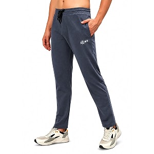Men Denim Track Pants Slim Fit Joggers