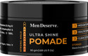 Men Deserve Hair Styling Ultra Shine Pomade for Strong Hold and Wet Look hairstyles Hair Styler (50 g)