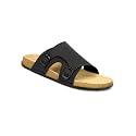 Men Full Cover Double Buckle Slippers 