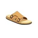 Men Full Cover Double Buckle Slippers 