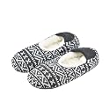 Men Fuzzy Slipper Socks Non-Slip Grippers Soft Sole House Slippers