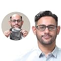 COMFORT Monofilament Hair Patch Clips for Men