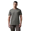 Men Jacquard Slim Fit Round Neck Sports