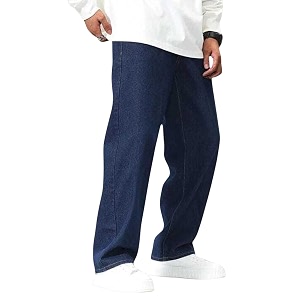 Men Jeans Baggy Fit Jeans for