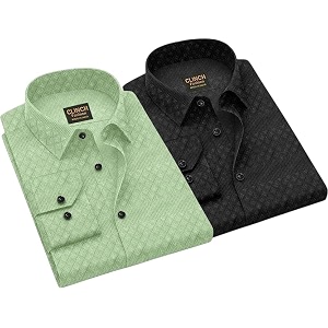 Men Linen Cotton Full Sleeve Shirt for