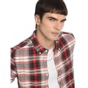 Men Multi Checked Slim Fit Cotton Casual