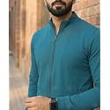 Men Polyester Jacket with Zipper Pocket for