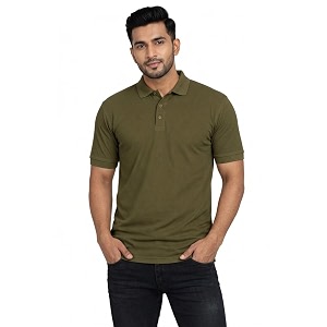 Men Regular fit Polo Neck T ShirtCasual