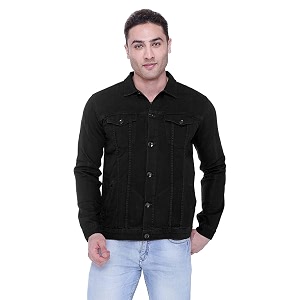 Men Regular Fit Washed Full Sleeve Denim