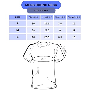 Men Round Neck Cotton Blend Stylish Printed