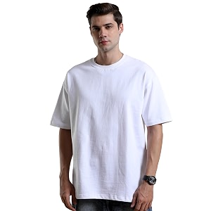 Mens 240 GSM Cotton Oversized Tee -