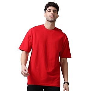 Mens 240 GSM Cotton Oversized Tee -