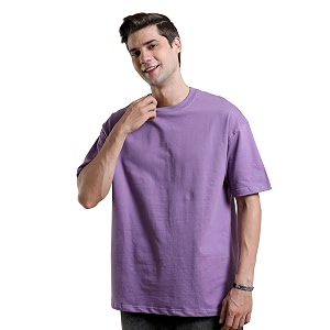 Mens 240 GSM Cotton Oversized Tee -