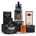 Men’s 3-Pack Cologne Gift Set – Valentine for Men, Valencia Uomo & Choco Musk | Long-Lasting Fragrance Set with Warm, Woody, Sweet & Masculine Notes | Perfect Holiday, Birthday & Everyday Gift for Men