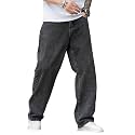 Mens Baggy Fit Jeans Loose Fit