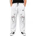 Mens Baggy Track Pants Loose Fit