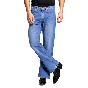 Mens Bootcut Denim Pants Mens Bell