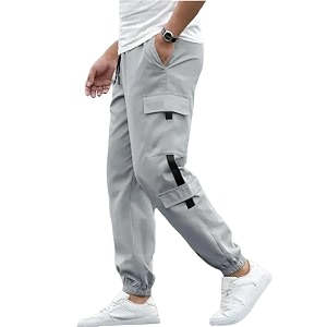 Mens Cargo Pants Lycra Blend Regular