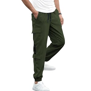 Mens Cargo Pants Lycra Blend Regular