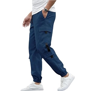 Mens Cargo Pants Lycra Blend Regular