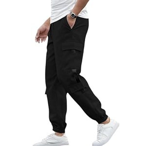 Mens Cargo Pants Lycra Blend Regular