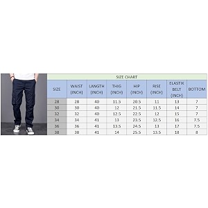 Mens Casual Cargo Pants Regular Fit